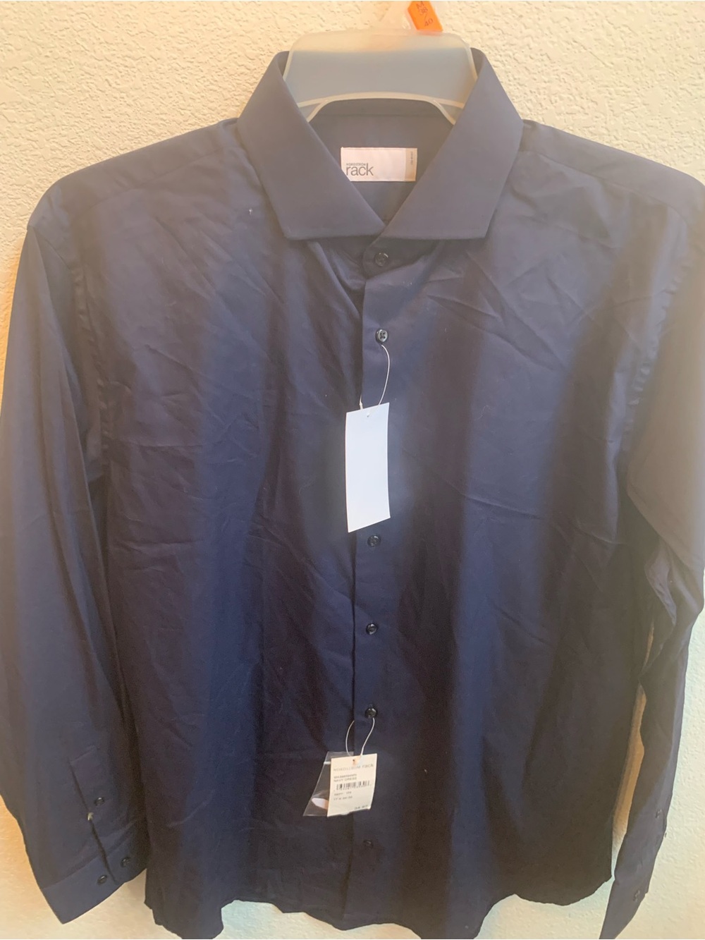 Nordstrom Men's Navy Blue Dress Shirt
